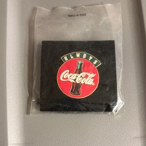 Vintage Coca-Cola Black Pin